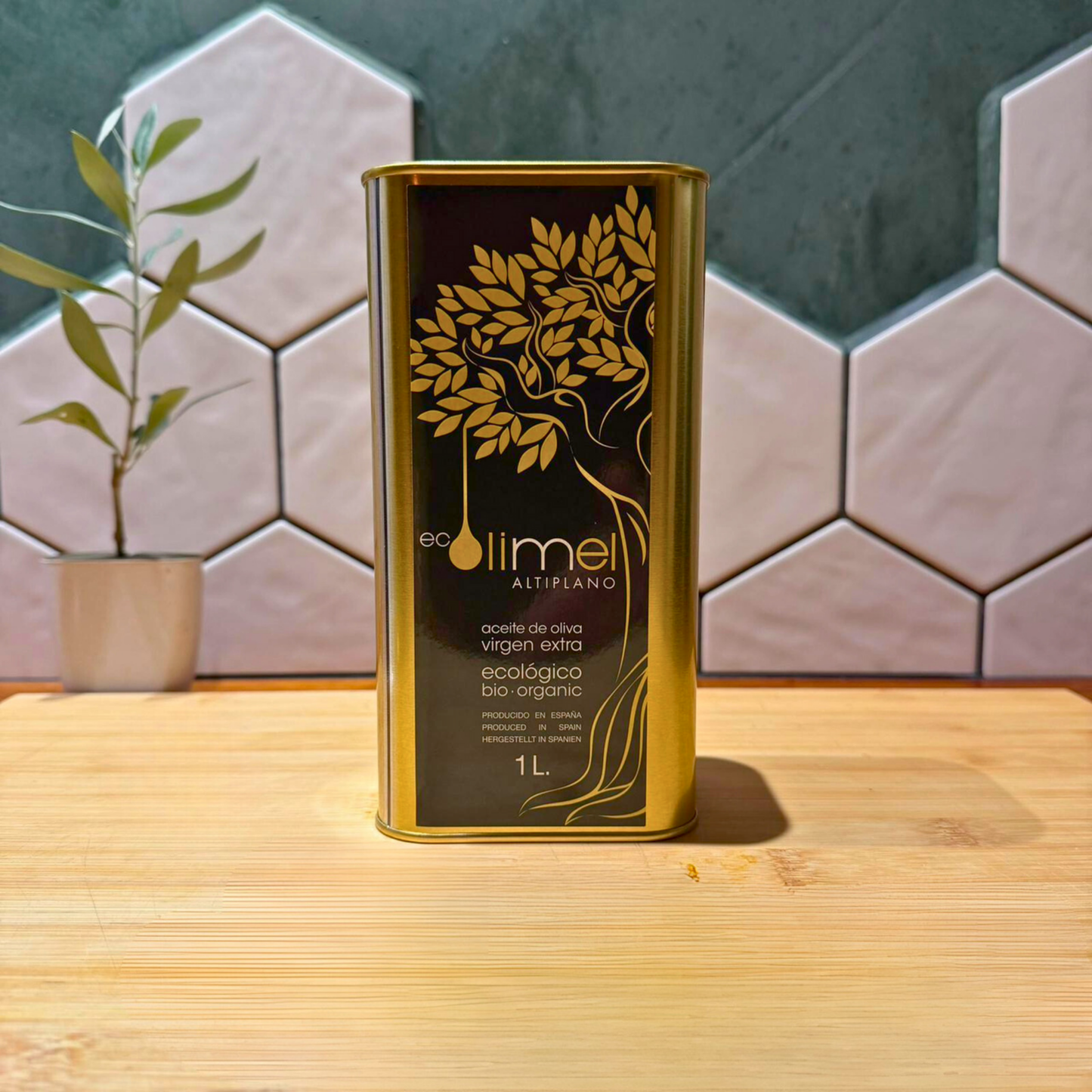 Olimel Bio Extra Vierge Olijfolie – 1 L Blik